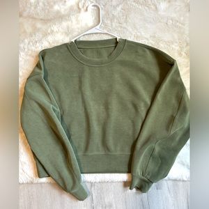 Lululemon Softstreme Perfectly Oversized Cropped Crew